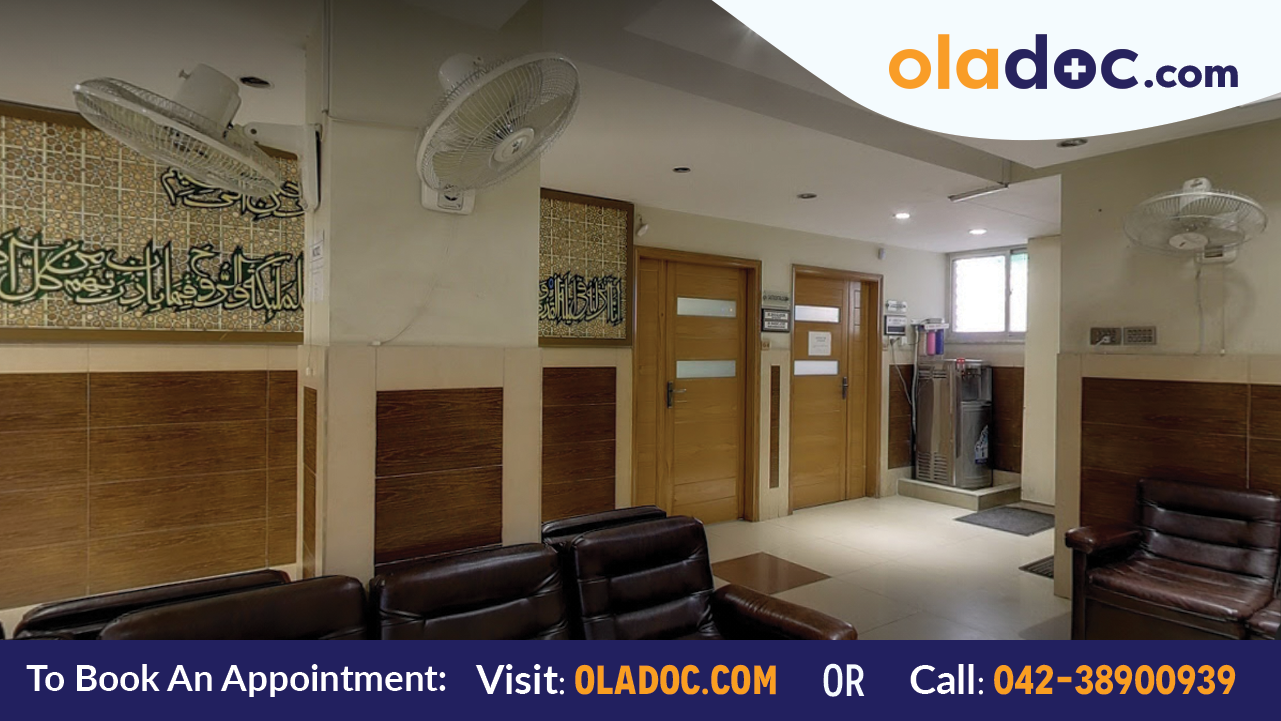 Waiting area at Niazi Hospital Lahore